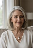 Necklace Ultima Edizione Woman Perle in Silver Perla CAO4121 - CAO4121